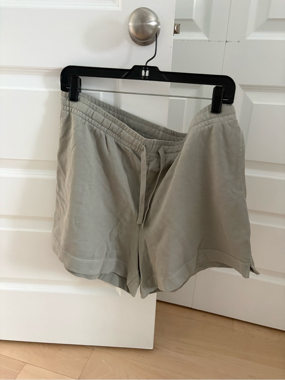 H&M Women's Drawstring Athletic Shorts in Sage